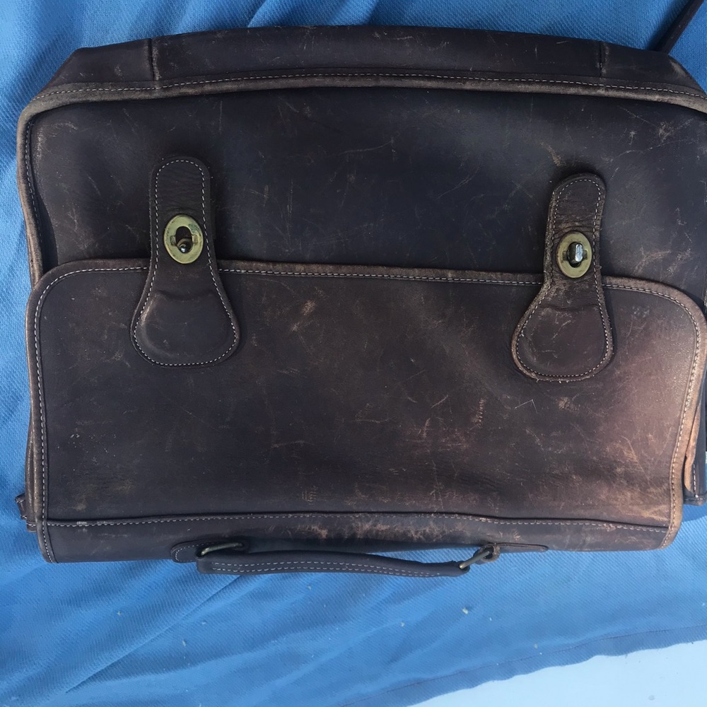 Genuine leather used bag